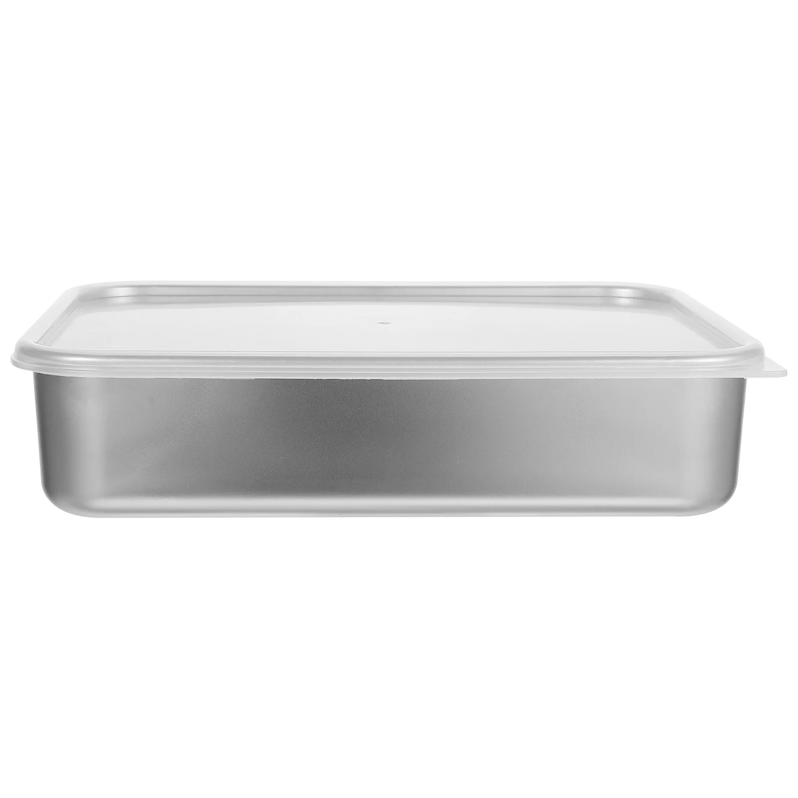 

Dumpling Storage Box Stainless Steel Freezer Food Container Lid Mesh Rack Stackable Refrigerator Bins For Kitchen