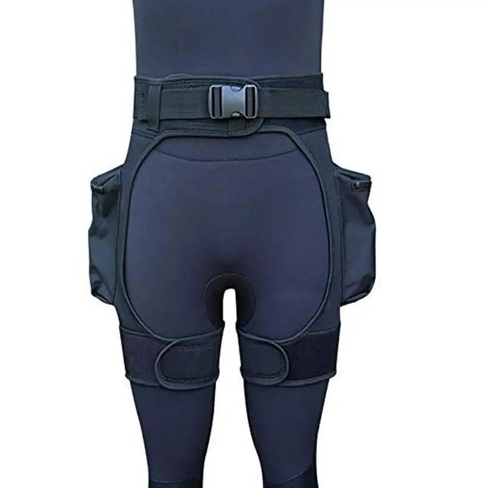 Short De Plongée Ou Sports Nautiques En Néoprène - Ajustable Et Avec Poches étanches