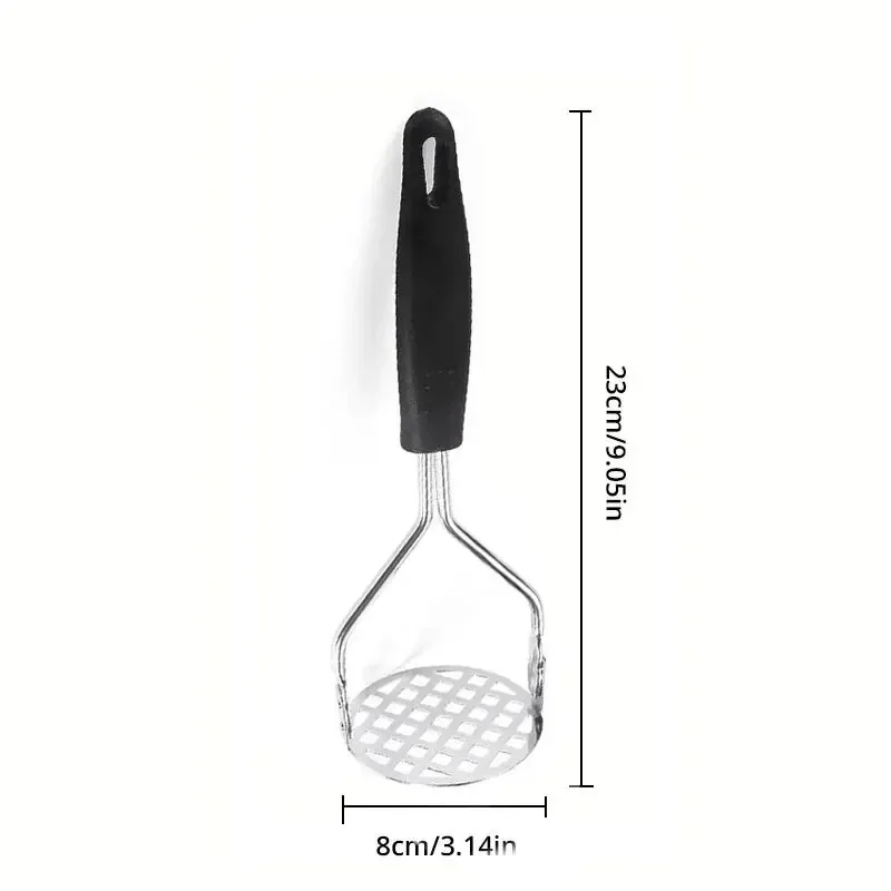 Stainless Steel Manual Potato Ricer Garlic Masher Creative Potatoes Pumpkin Sweet Potato Masher Kitchen Gadgets 1pc potato masher