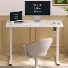 48in Whole Piece Desktop Height Adjustable Home Office Standing Desk