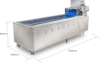 Manufactory Direct ginger washing machine Automatic vegetable washers washing machine for vegetable 2
