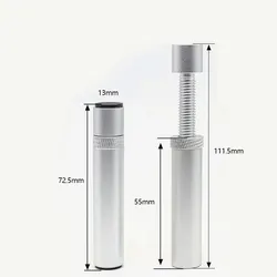 Premium Vertical Mounting Graphics Card Bracket - Sleek Aluminum Alloy Design with Magnetic Support and Adjustable Knob for Compact Desktop Cases (GRAY)