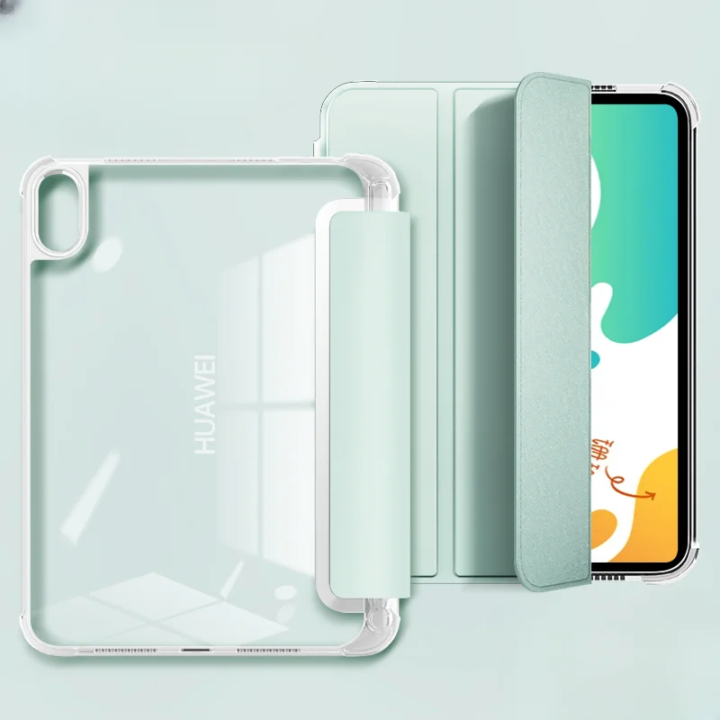 Custodia Trasparente Per Huawei Matepad Se 10.4 Custodia Con Portamatite Per Huawei Matepad Pro 11 10.8 10.4 T10S Honor Pad 8 Case