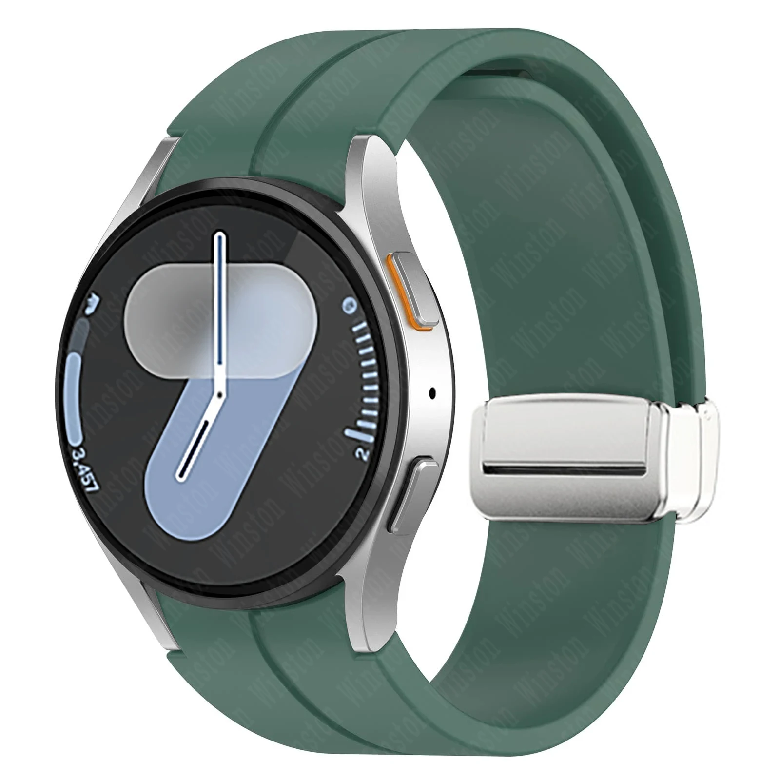 Magnetic Silicone Strap Bracelet