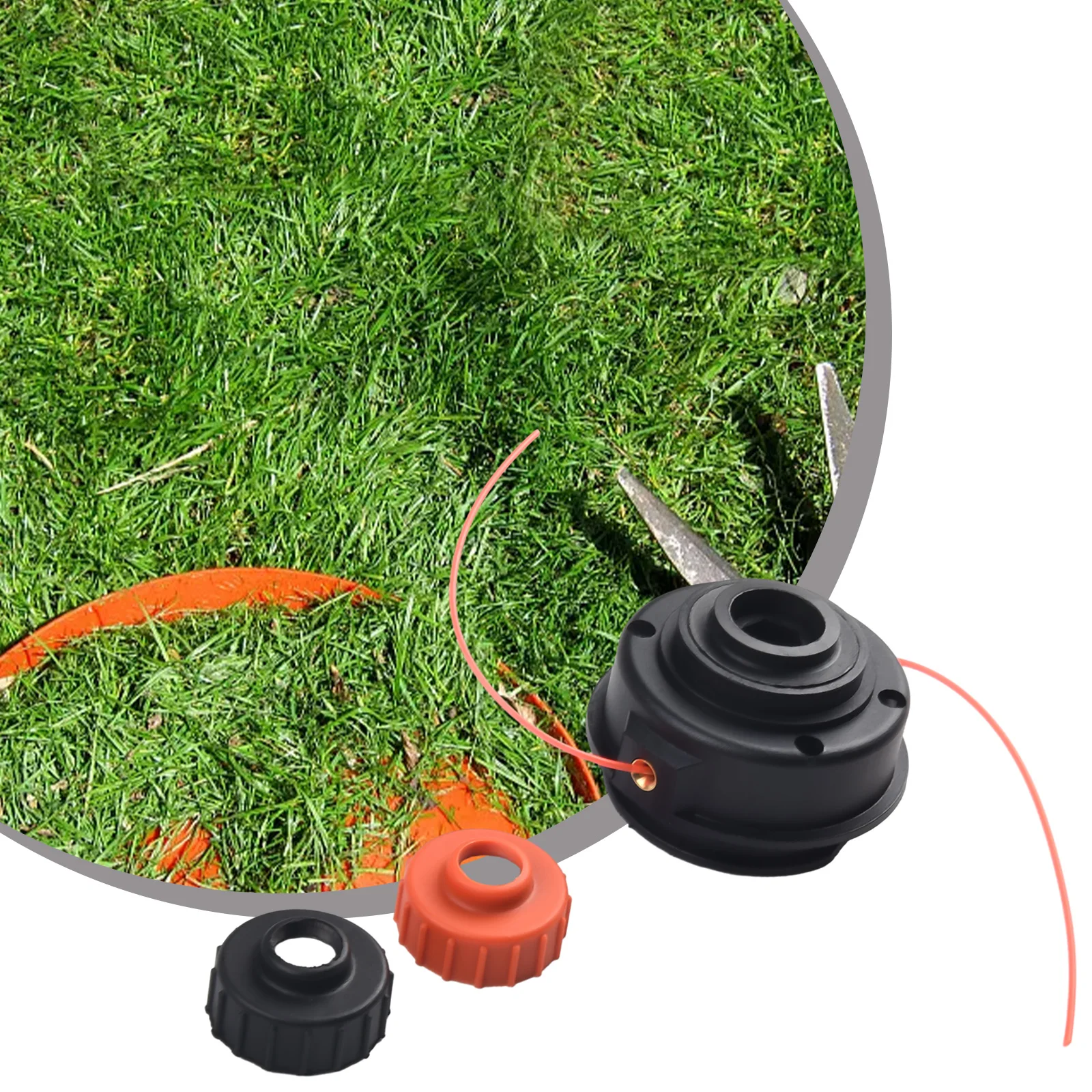 Trimmer Kop Voor Vakman Wc205 Wc210 Wc215 Wc2200 Ws205 Ws210 Ws215 Ws215 Ws2200 Tuin Bosmaaier Strimmer Onderdelen Met Bump Knop