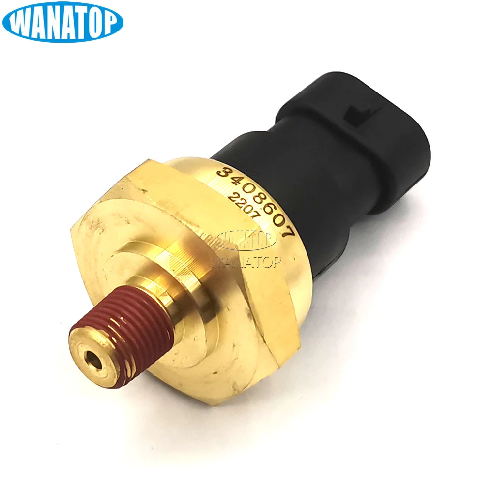 Nuevo Sensor de presión de aceite 3408607 2897691 3056344 para motor Cummins K19 L10 de presión| - AliExpress