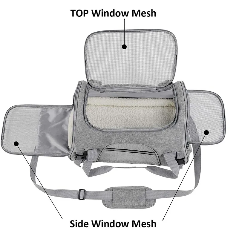 Bag Cat Out Portable Pet Bag Large Capacity Dog Cat Portable Slung Cage Canvas Dog Backpack pet carrier bag pet bag