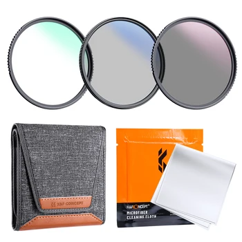 K&F ND4 + UV + CPL Filter Kit 1