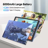 Android 14 Tablet, 10-inch HD display, GMS certified, quad-core processor, 4 (2+2) GB RAM, 32GB internal storage, supports WiFi - Image 5