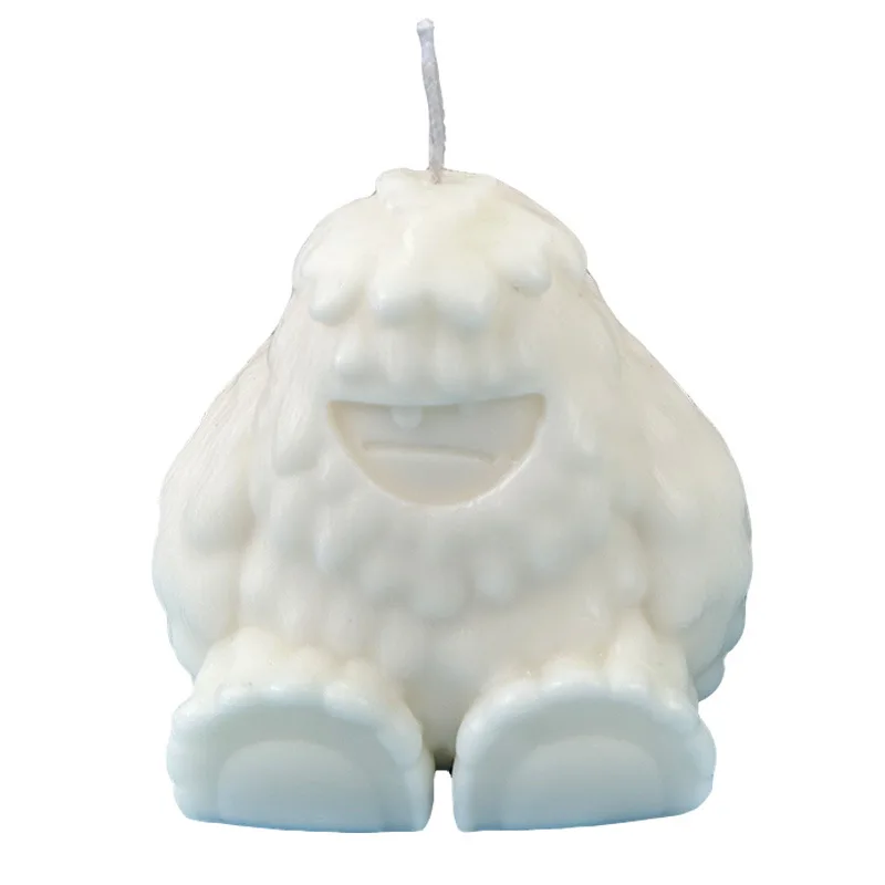 

Cartoon Animal 3d Snow Monster Mousse Cake Ice Cube Mold Diy Aromatherapy Plaster Candle Silicone Mold New 2023