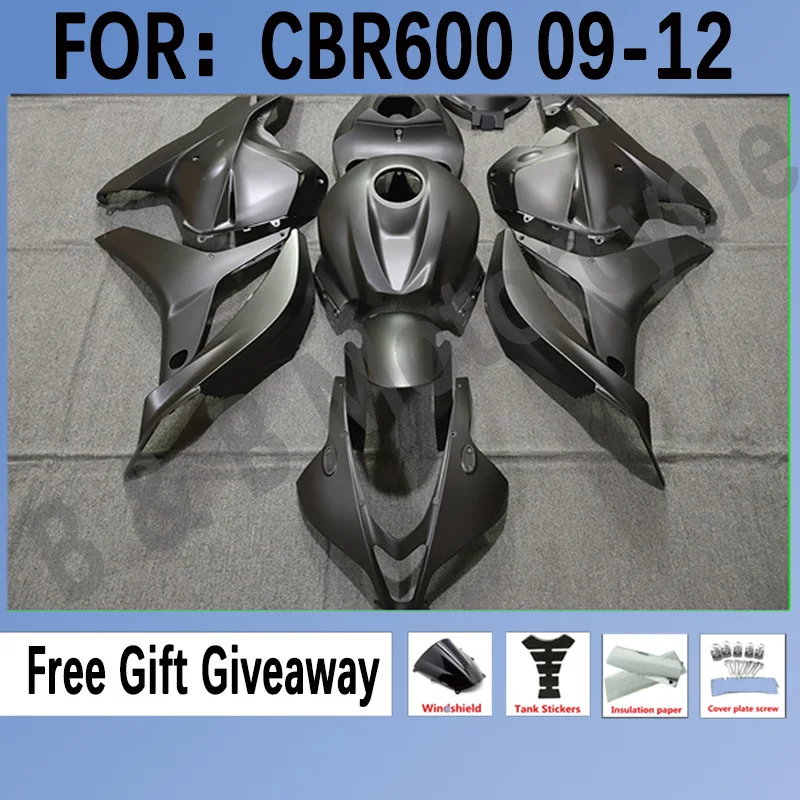

Новинка ABS литьевая форма полные Обтекатели подходят для HONDA CBR600RR F5 2009 2010 2011 CBR600 RR 09 10 11 12 Обтекатели матовый черный