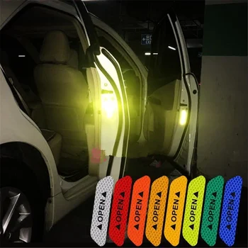 Adesivi riflettenti di sicurezza notturna per auto per Nissan TIIDA X-TRAIL TEANA Skoda Octavia Honda CRV KIA RIO HYUNDAI ix35 Opel Ford Focus