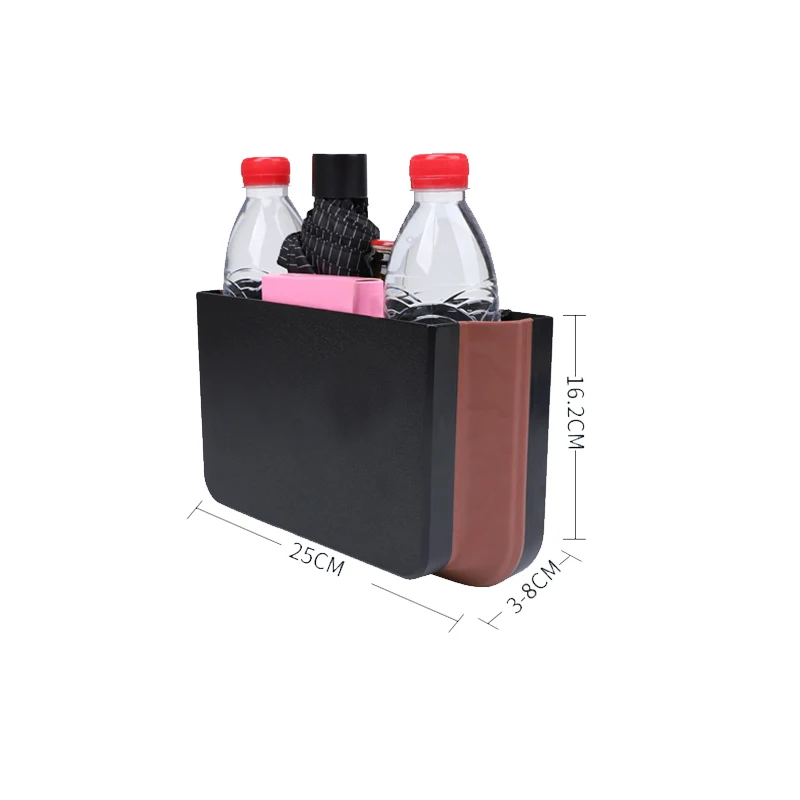 Car Vehicle Garbage Can Foldable Storage Bucket Waterproof Umbrella Water Cup Snack Storage Box Auto Interior Accessories