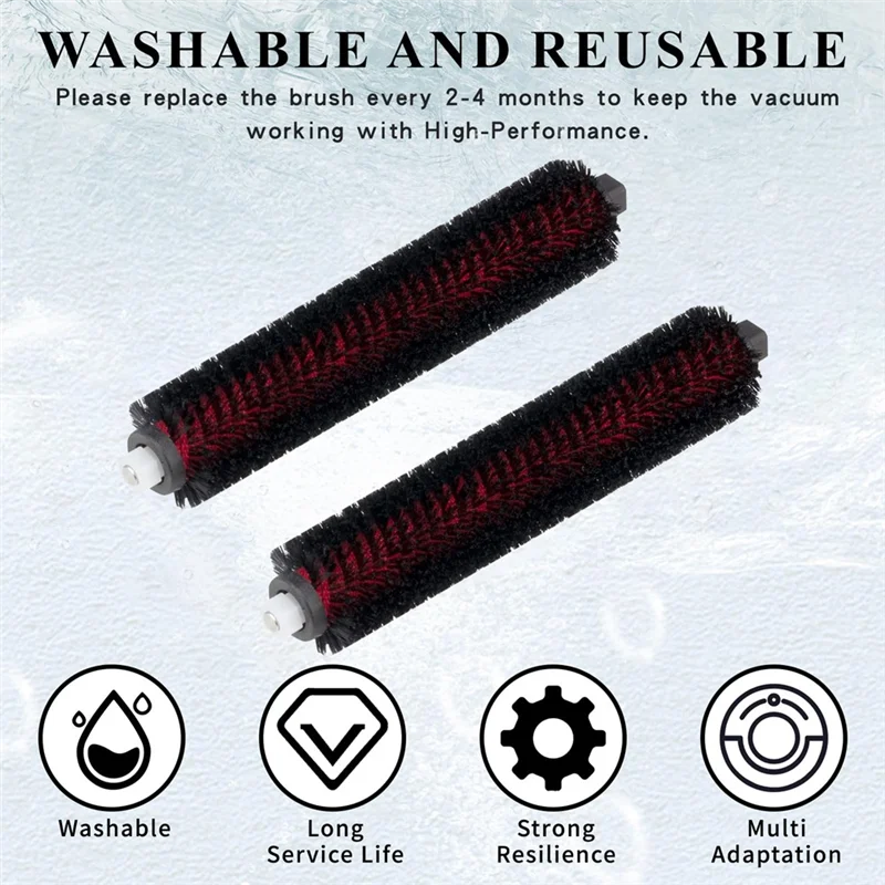 For Roborock S7 MaxV Ultra & S8 Pro Ultra High-Speed Cleaning Brush Washable for Mop Washing and Dock Self-Cleaning 2