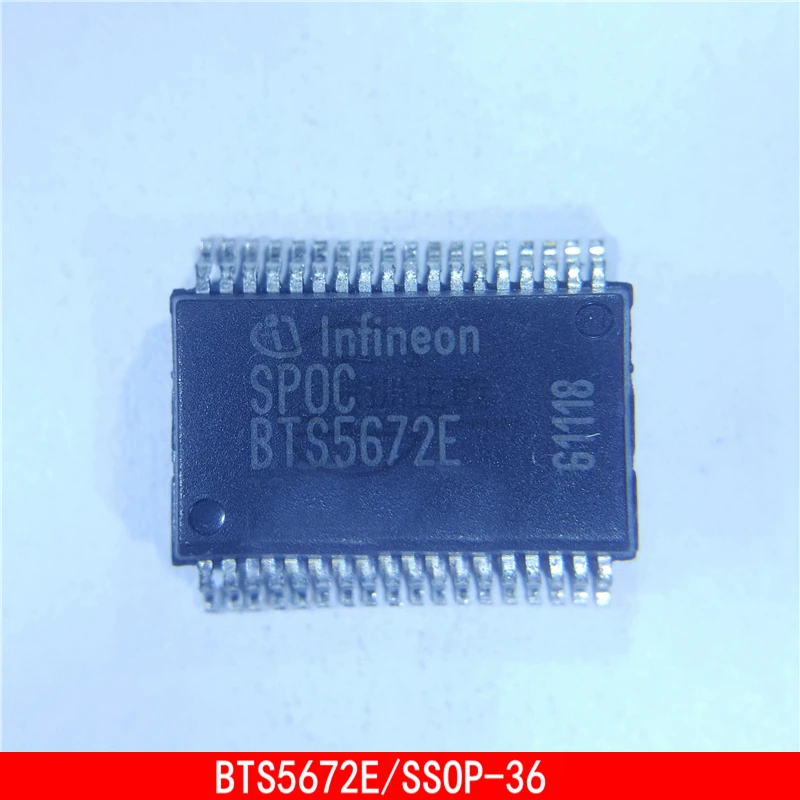 1-5PCS BTS5672E SSOP-36 Automotive computer chip lighting power driver chip lighting driver IC In Stock 5pcs lot 100% new tda7492p13tr ssop 36 audio power amplifiers tda7492p tda7492 integrated circuit