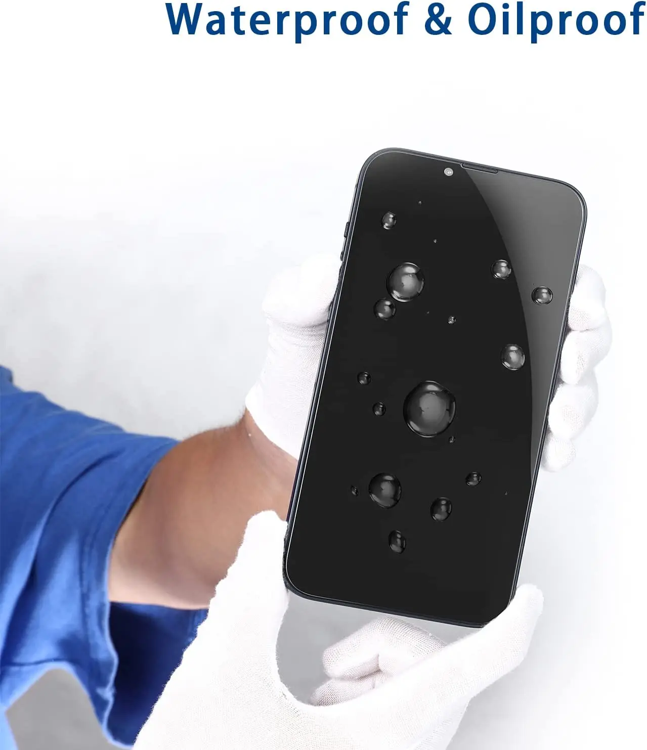 FOR Screen Protector for iPhone 14 Pro (6.1 Inch) Anti-Scratch, Anti-Oil, Anti-Fingerprint, HD Tempered Glass Film 9H Hardness