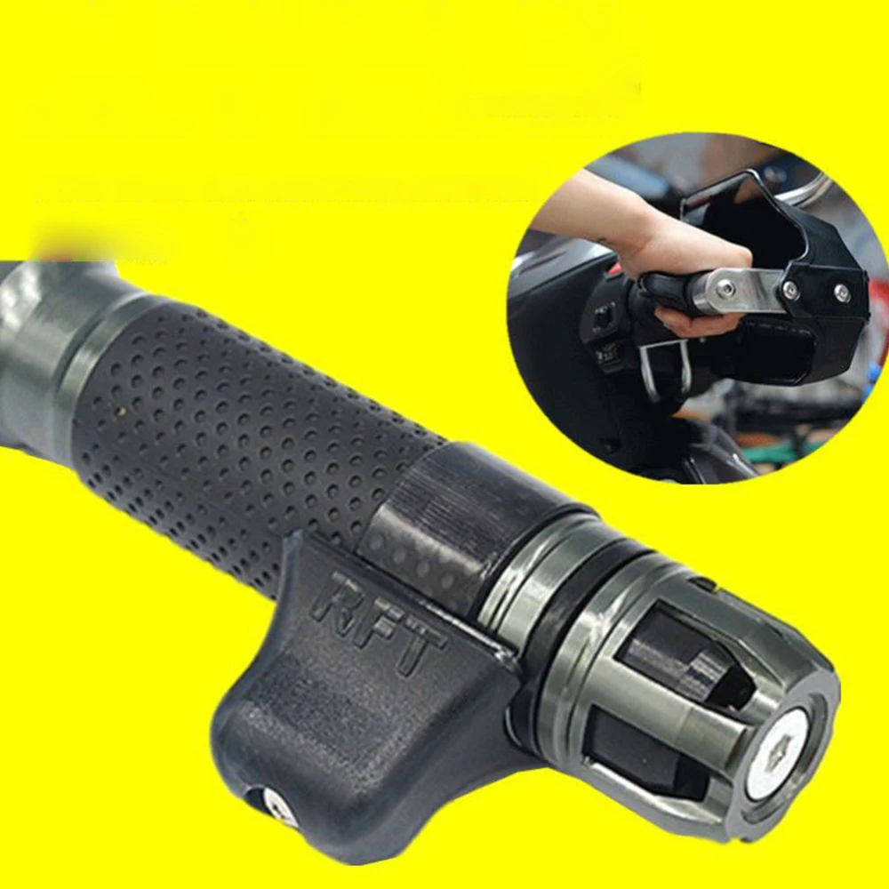 

Motorcycle Throlette Holder Cruise Assist Control Wrist Rest Accelerator Booster Non-Slip Electric Scooter Handlebar