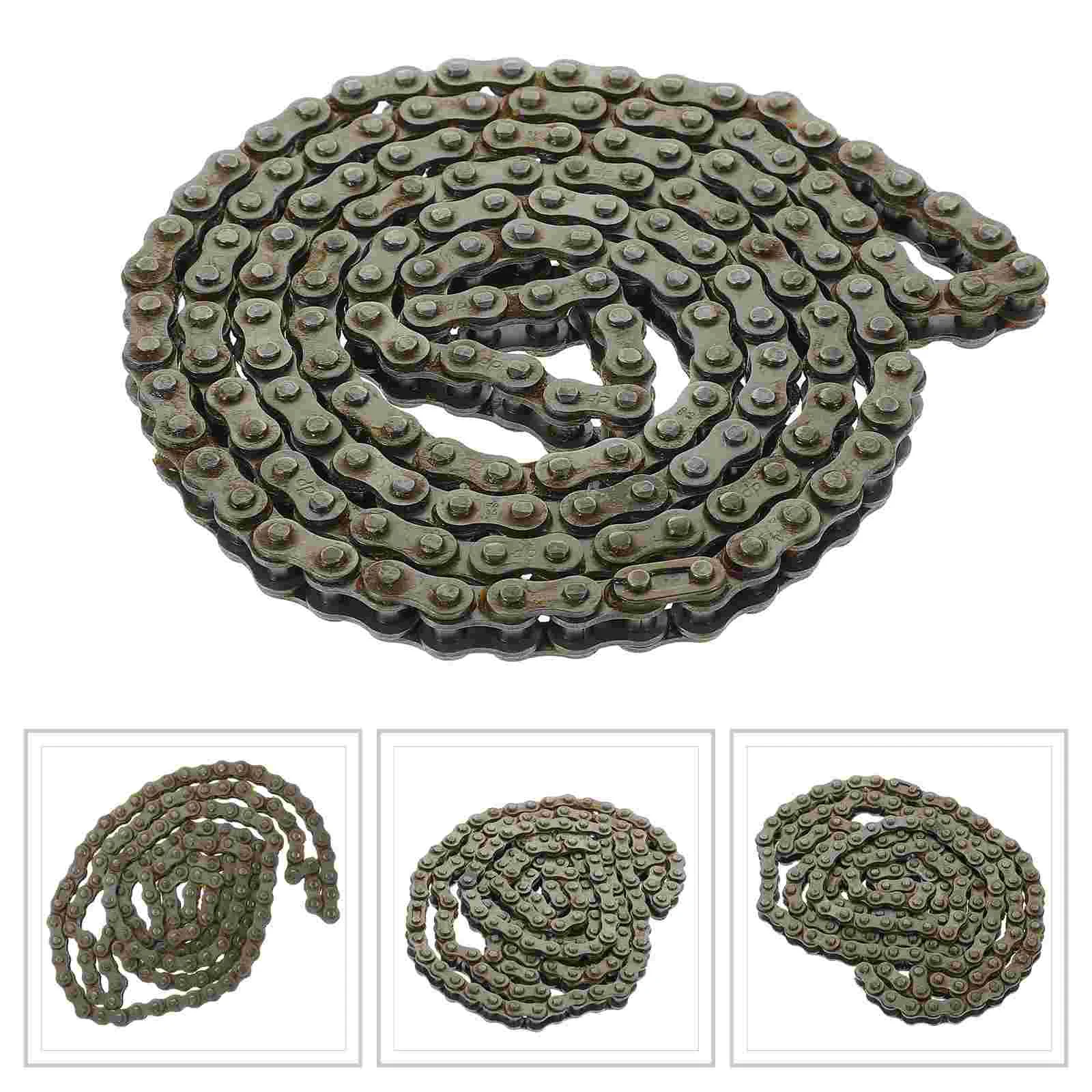 

Go Kart Chain Mini Bike Link Chain 35 Roller Chain Mini Bike Steel Chain Replacement