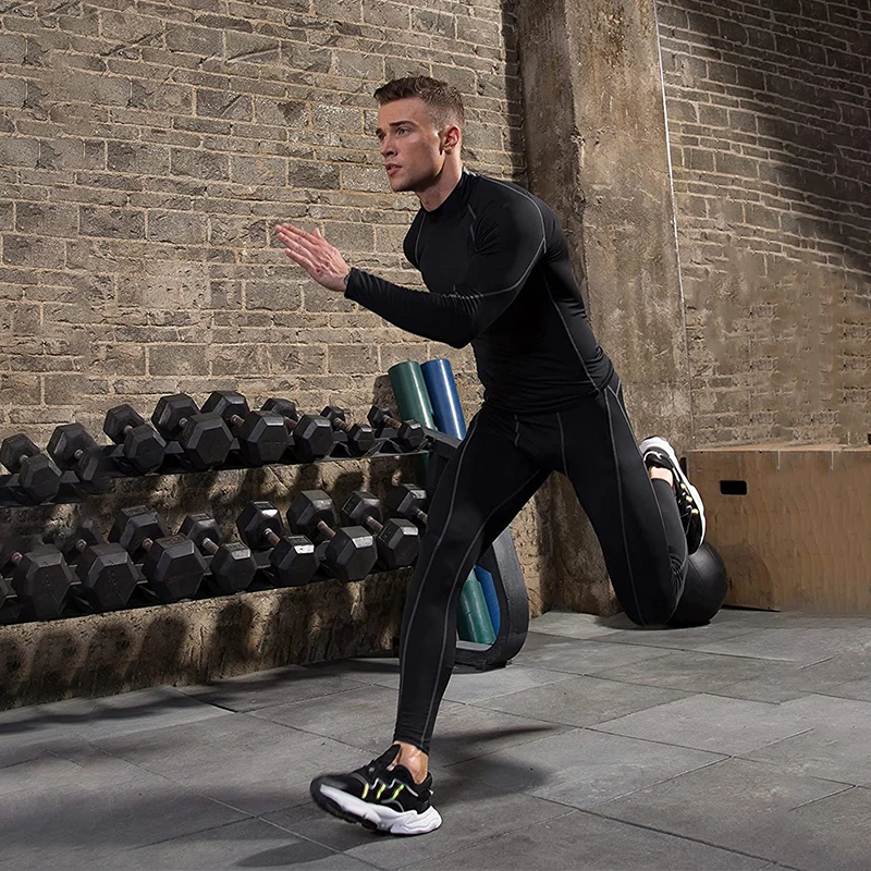 Men Bodybuilding Sport T-shirt Quick Dry Running Shirt Long Sleeve Compression Top Gym T Shirt Men Fitness Tight Rashgard sport t shirt running t shirt running t shirts fitness clothes compression t shirt men t shirts