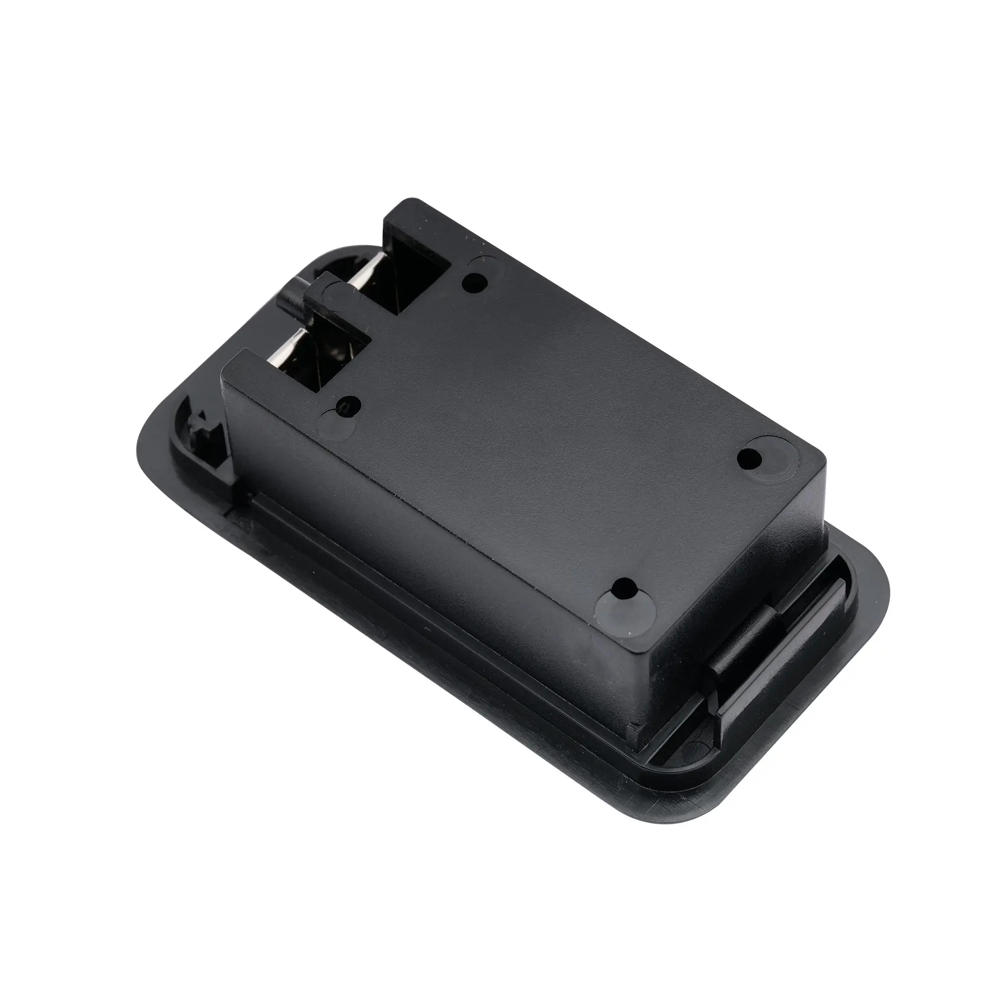 Musiclily Pro 9-Volt-Batteriekasten-Gehäusehalterfach für Aktivgitarrenbass, Schwarz – Detail 10