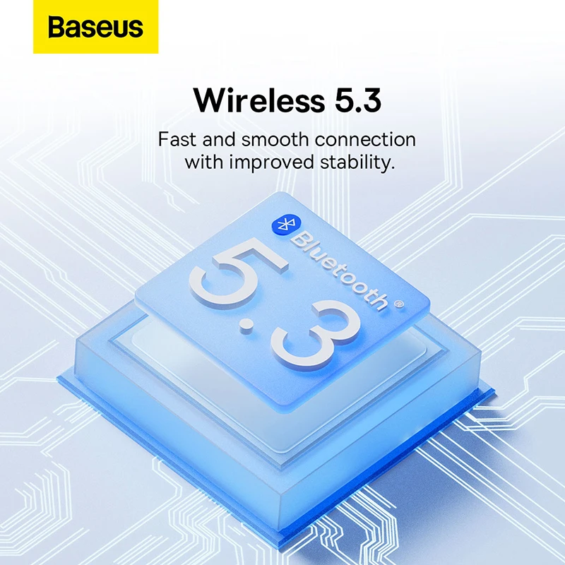 Verdadeiro Fone de Ouvido Bluetooth sem Fio Esportes Headphone Touch Control Tws Headconjunto 5.3 Baseus-ez10 - Image 2