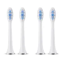  Super Electric Sonic Toothbrush USB Charge Rechargeable Adult Waterproof Whitening Tool Replacement Heads With Travel Box 