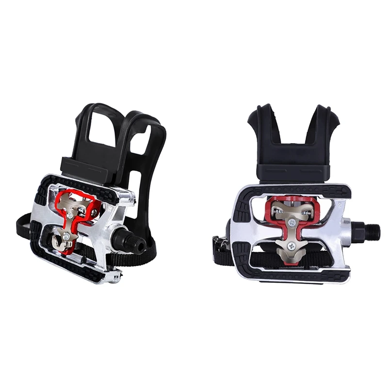 

Quality For SPD Pedals, Cleats With Toe Cages, Clips And Straps For Spin Bike, Indoor Exercise Bikes With Axles