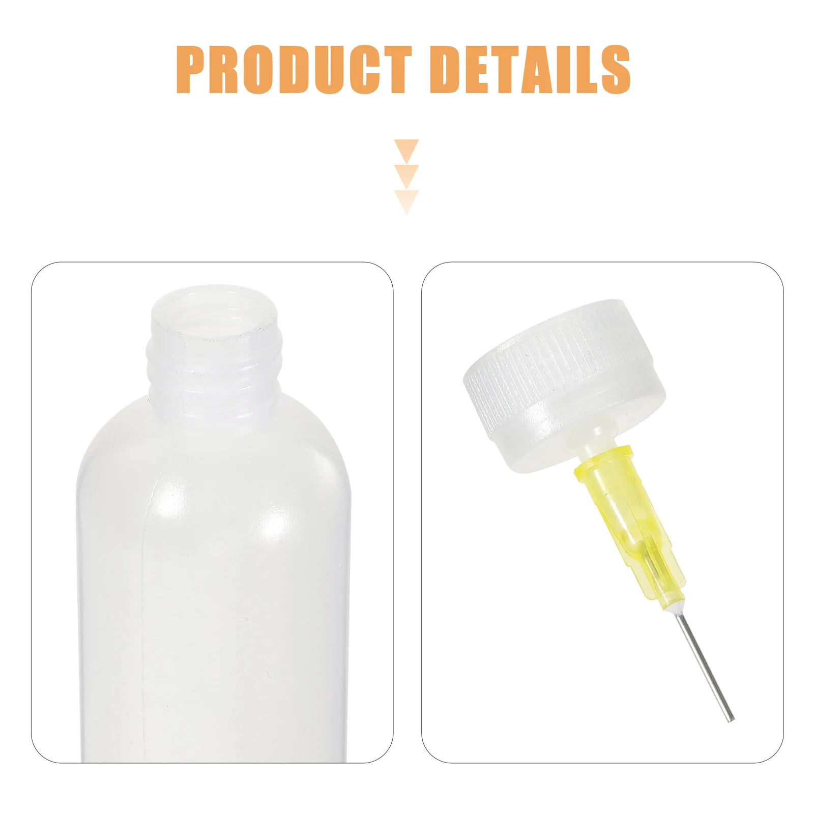 Clear Plastic Needle Tip 30ml Glue Bottle Needle Tip Glue Bottle Rhinestone Glue  Bottle adhesive Bottle rhinestone Tools Empty Bottle 