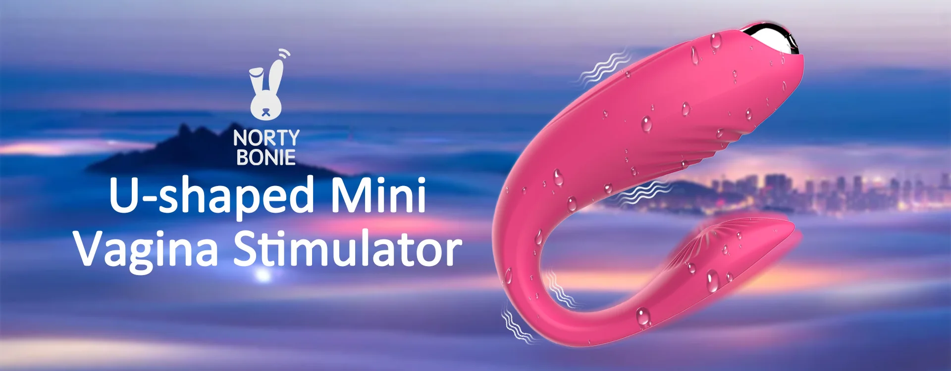 Norty Bonie Min Portable Rose Clit Suction Vibrator Clitoral Sucker Nipple G Spot Sucking Blowjob Masturbator Sex Toys For Women