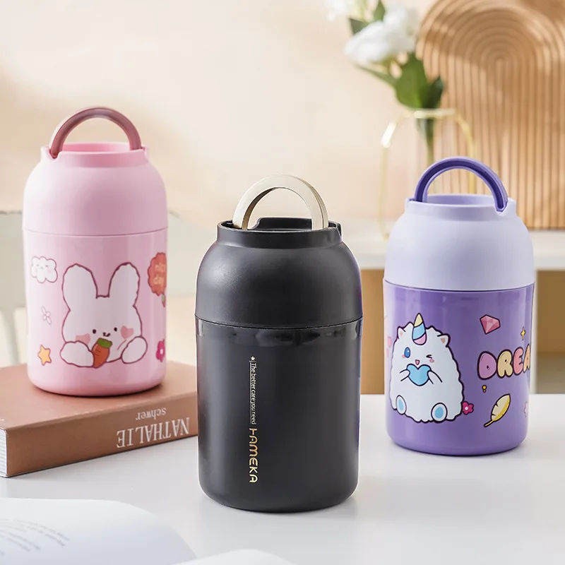 300ml Cute Mini Thermos Bottle Insulated Vacuum Cup Small Flask Travel  Metal Tumbler for Tea Water Coffee Children Kids School - Price history &  Review, AliExpress Seller - Yuavi Store