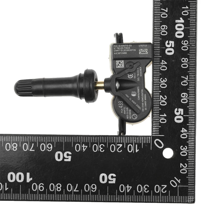 ũ̽ ڵ Ÿ̾ з ͸ , 433-2017     ׷ üŰ TPMS , 2022 MHZ 68313387AB, 4 