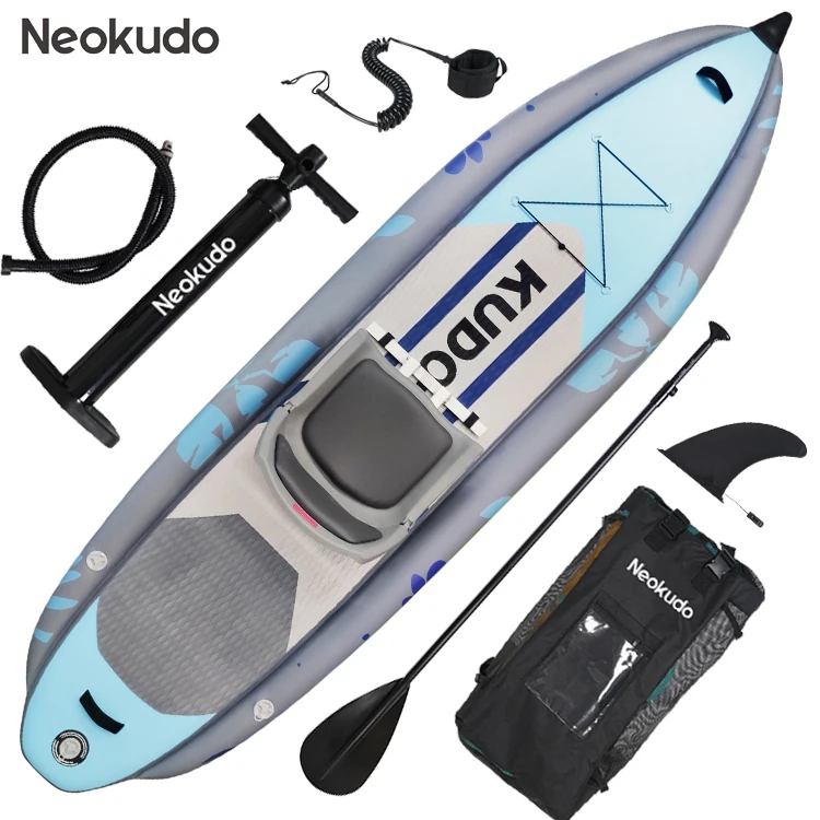 

Popular design inflatable paddle board premium stand up paddle board fishing kayak manufacture sup board