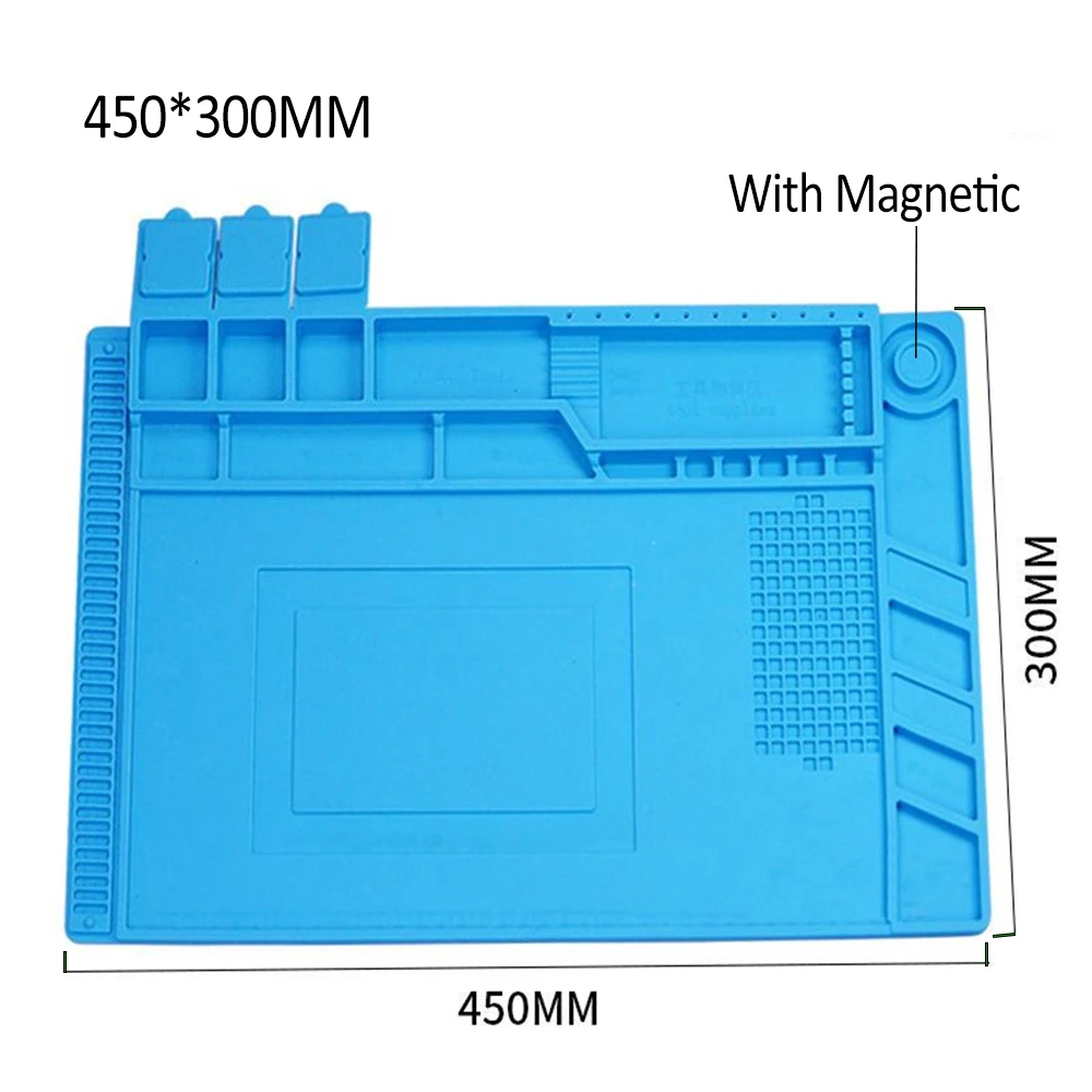 Insulation Heat-Resistant Repair Pad Soldering Iron Station Silicon Mat for Phone Computer Repair Insulator Platform Working Pad ac 225 arc welder Welding Equipment