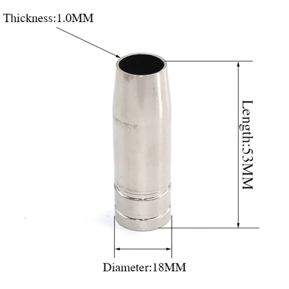 

Accessories Nozzle Shield Cup Anti Oxidation Brand New Copper Good Conductivity Practical For MB-15 AK MIG/MAG
