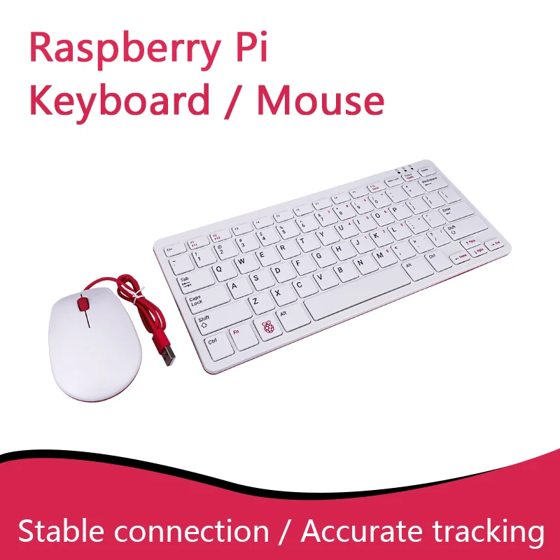 Hub e Teclado Raspberry pi Mouse Raspberry pi Oficial Vermelho Branco 2