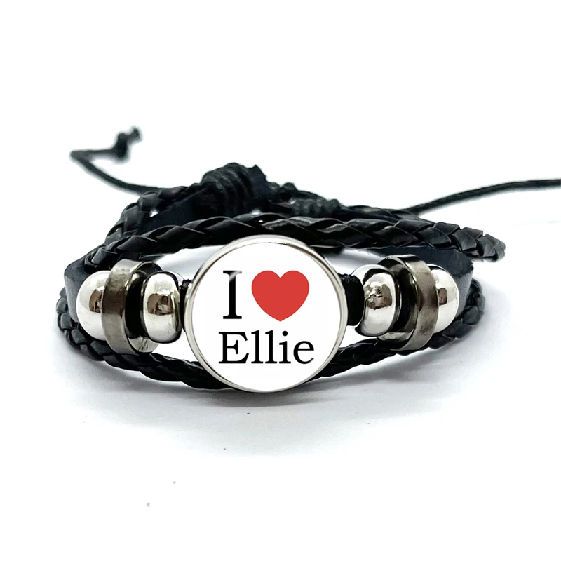 Game The Last Of US Leather Bracelet For Women Men Punk Ellie Multi-layer Chain Bangle Adjustable Chain Wristband Gift 3