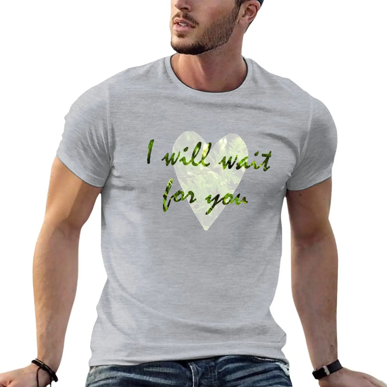 

I Will Wait T-Shirt new edition t shirt aesthetic clothes summer top boys animal print shirt mens graphic t-shirts hip hop