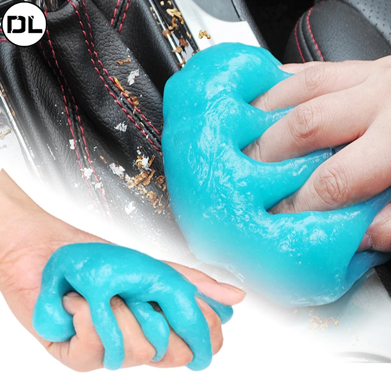 Car Cleaning Gel Car Cleaning Gel Slime for Cleaning Machine Auto Vent Car Wash Interior Dust Remover Glue Computer Keyboard Dirt Cleaner