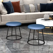 

Home Shoe Changing Stool Door Footstool Coffee Table Low Stool Sofa Stool Creative Adult Cloth round Stool