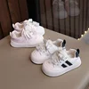 Korean Style Girls Board Shoes Spring Autumn Sneakers Children's Breathable Running Shoes Casual Student Soft Sole Kid Shoes 2
