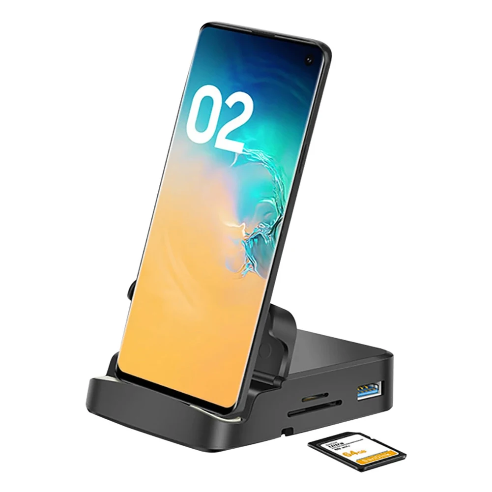 8 In 1 USB C To HDMI compatible Dock Power Charger Kit Type C HUB