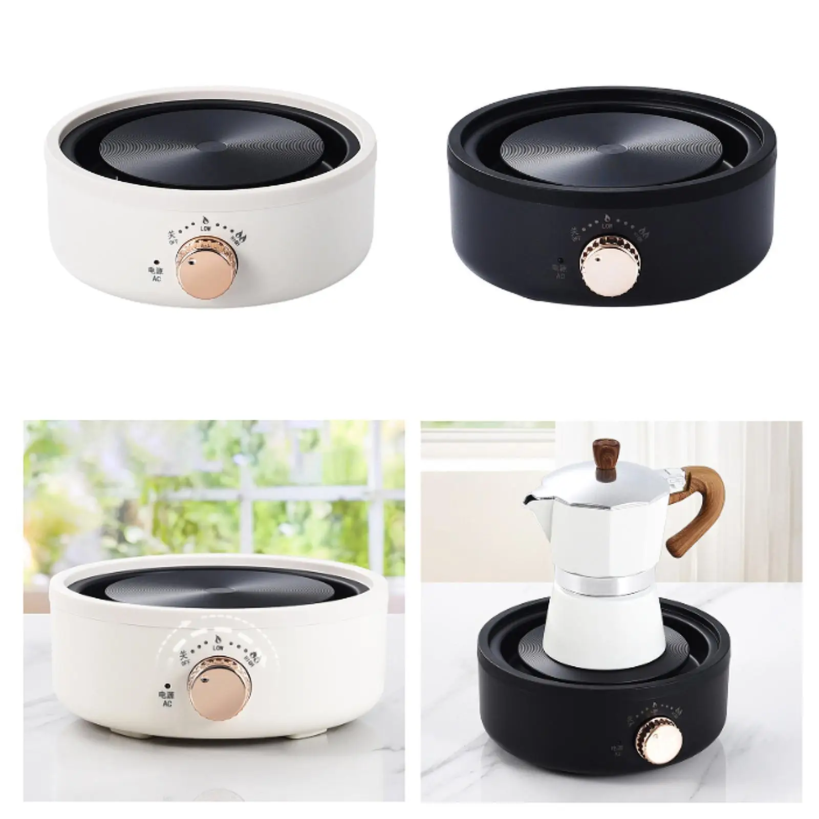 Countertop Electric Stove EU Plug Portable Cooking Stove Versatile Hot Plate for Tea Rooms Outdoor Camping Offices Tea Room