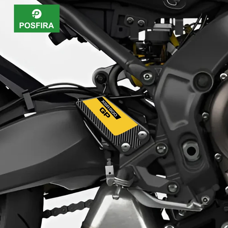 POSFIRA Motorcycle Footrest Panel Sticker Vinyl Decals for Yamaha XSR ...