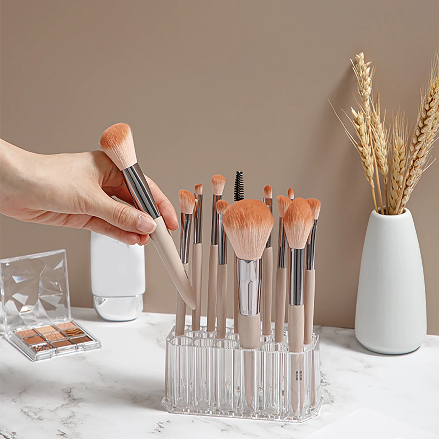 Maquillaje Freyara Brochas Brush Holder Brochas De Maquillaje