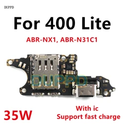 Enhanced USB Charging Board Dock Port with SIM Card Reader and Microphone Flex Cable - (For 400 Lite)