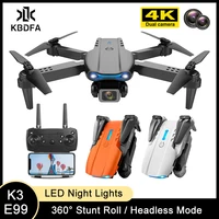 KBDFA K3 E99 Pro Drone Professional Quadcopter Obstacle Avoidance Drones RC Helicopters 4K Dual Camera Dron Remote Control Toys 1