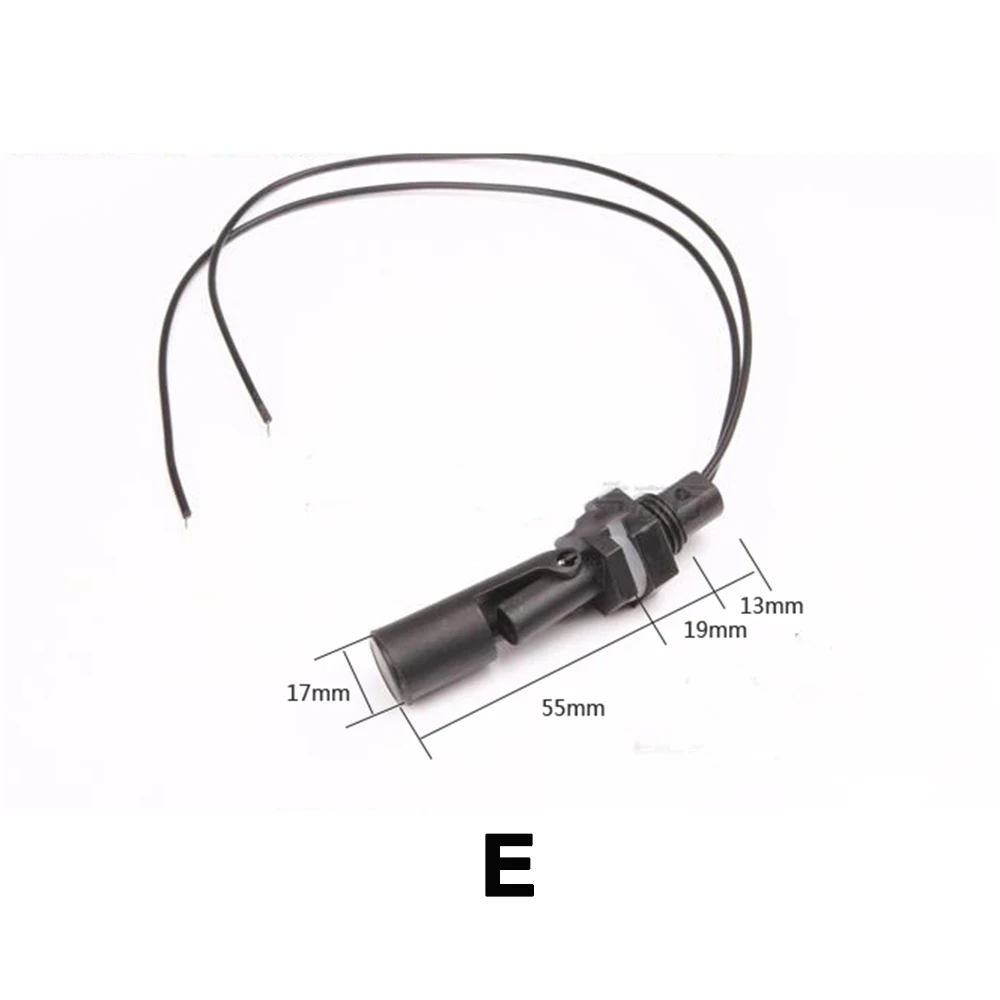 Dual Voltage Liquid Water Level Sensor Horizontal Float Switch