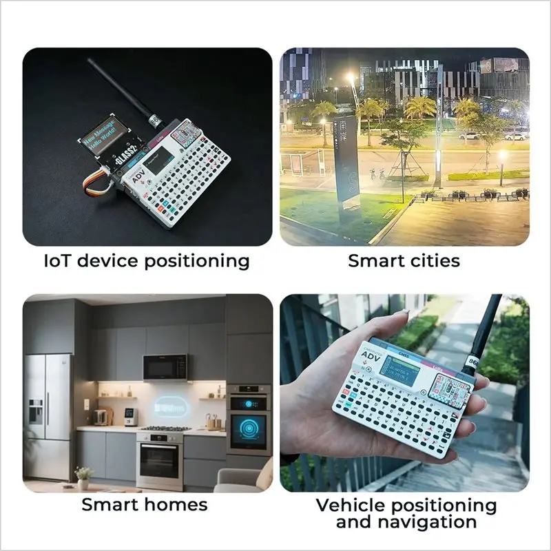 LXYB18B Lora 1262 SX1262 카드퍼터용 캡 Adv 868-923Mhz 2PCS SMA 안테나는 GNSS 글로벌 포지셔닝 모듈을 지원합니다.