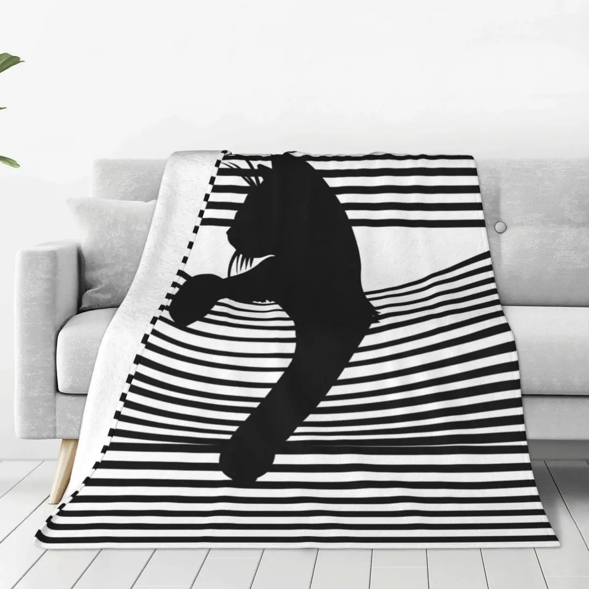

Cartoon Cute Cat Animal Blankets Fleece Summer Portable Lightweight Throw Blanket for Bed Couch Rug Piece