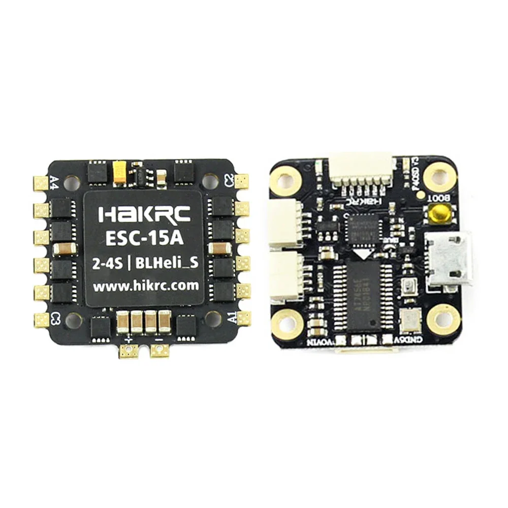 HAKRC BLHELI_S ̴ 귯ø ESC SILABS EFM8BB21F16G 2-4S  Dshot600  20x20mm, RC FPV ̽ п, 15A, 25A, 4in 1